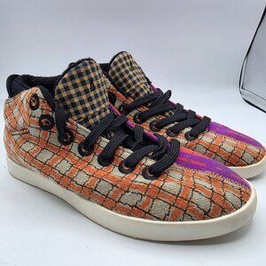 Allbirds Wool Piper Mids Split Tartan Plaid Womens 7 Lightweight Shoes Casual